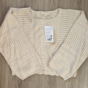 Sezane Manuela Jumper Ecru Cotton